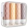 4 Pc/set Travel Bottles for Toiletries BPA Free Leak Proof Squeezable Travel Size Containers Travel Accessories Essentials