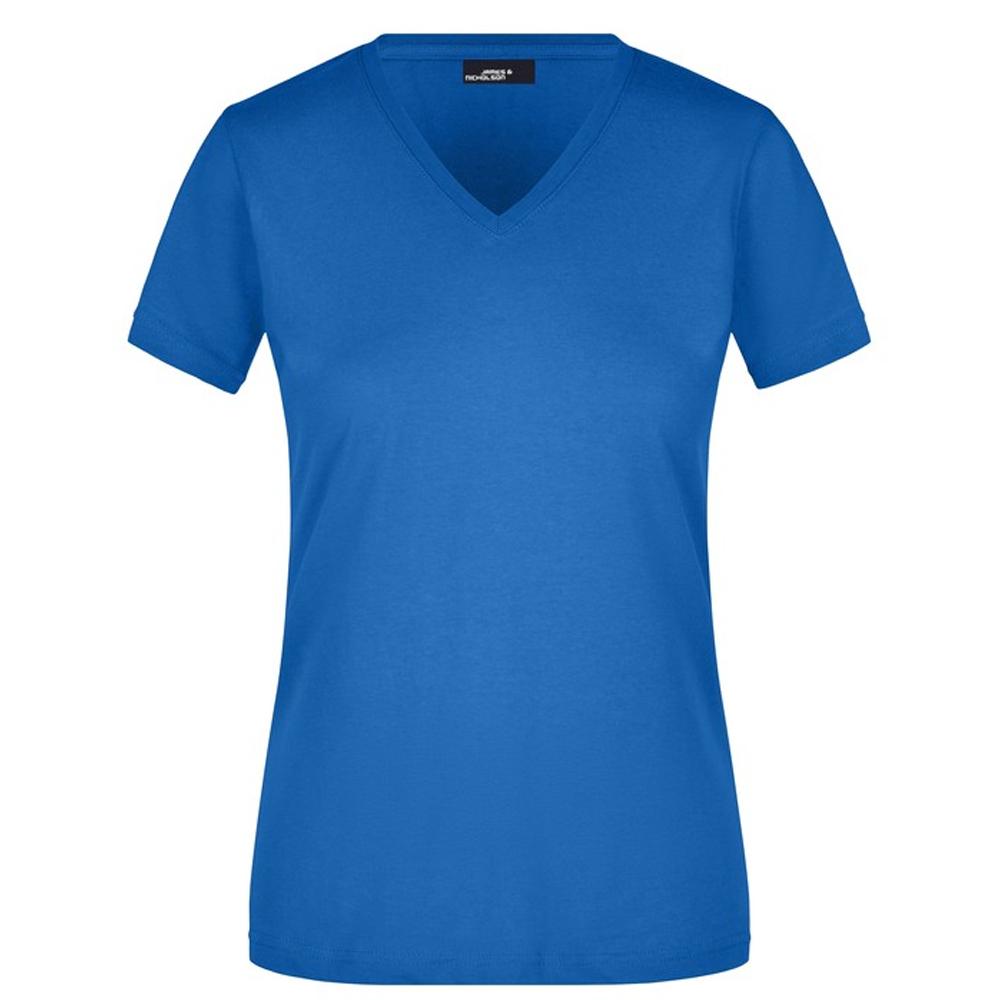 James and Nicholson Womens/Ladies V Neck Slim T-Shirt