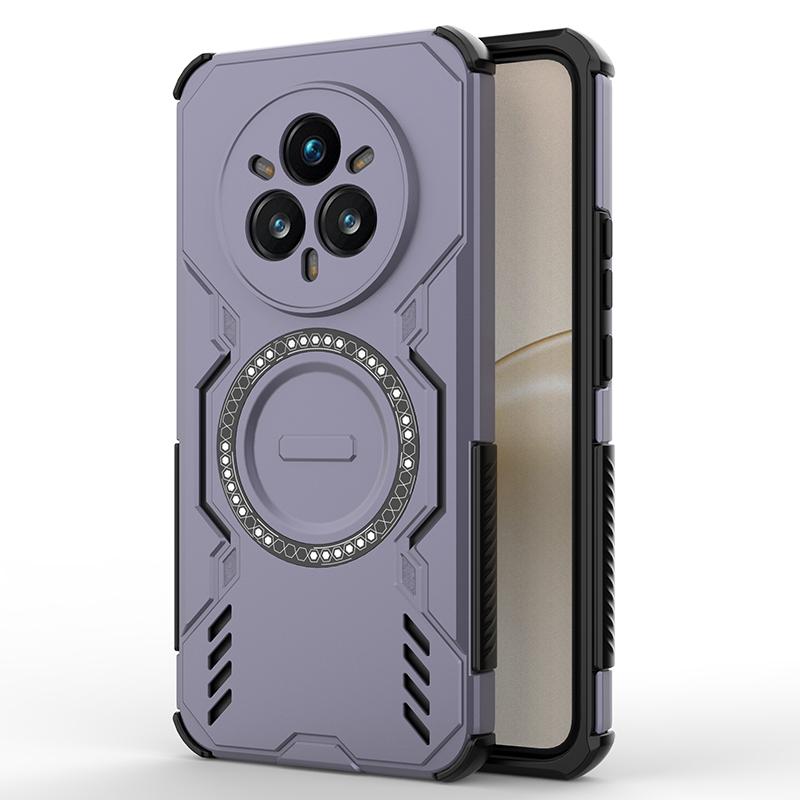 

Бронированный защитный чехол для телефона с теплоотводом для Realme 14 Pro Plus Обложка Магнитный противоударный чехол Fundas Realme 14 Pro