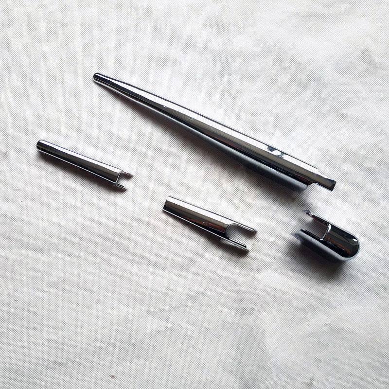 Rear Wiper Window Wiper Cover Trim for Mazda Cx30 Cx-30 Cx 30   Car Accesorios Plastic Chrome 4 Pcs YS