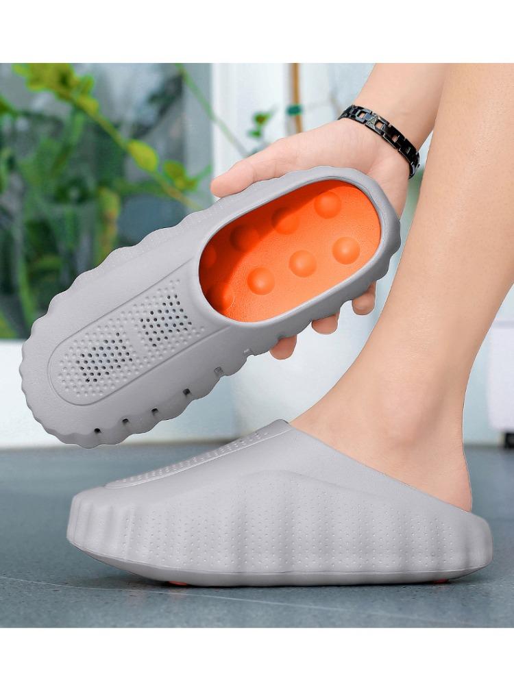 Nuevas Pantuflas para Mujer de Exterior Suaves con Suela Gruesa Chanclas Sandalias Transpirables para Hombre Antideslizantes Pantuflas de Baño Sandalias de Playa de Verano