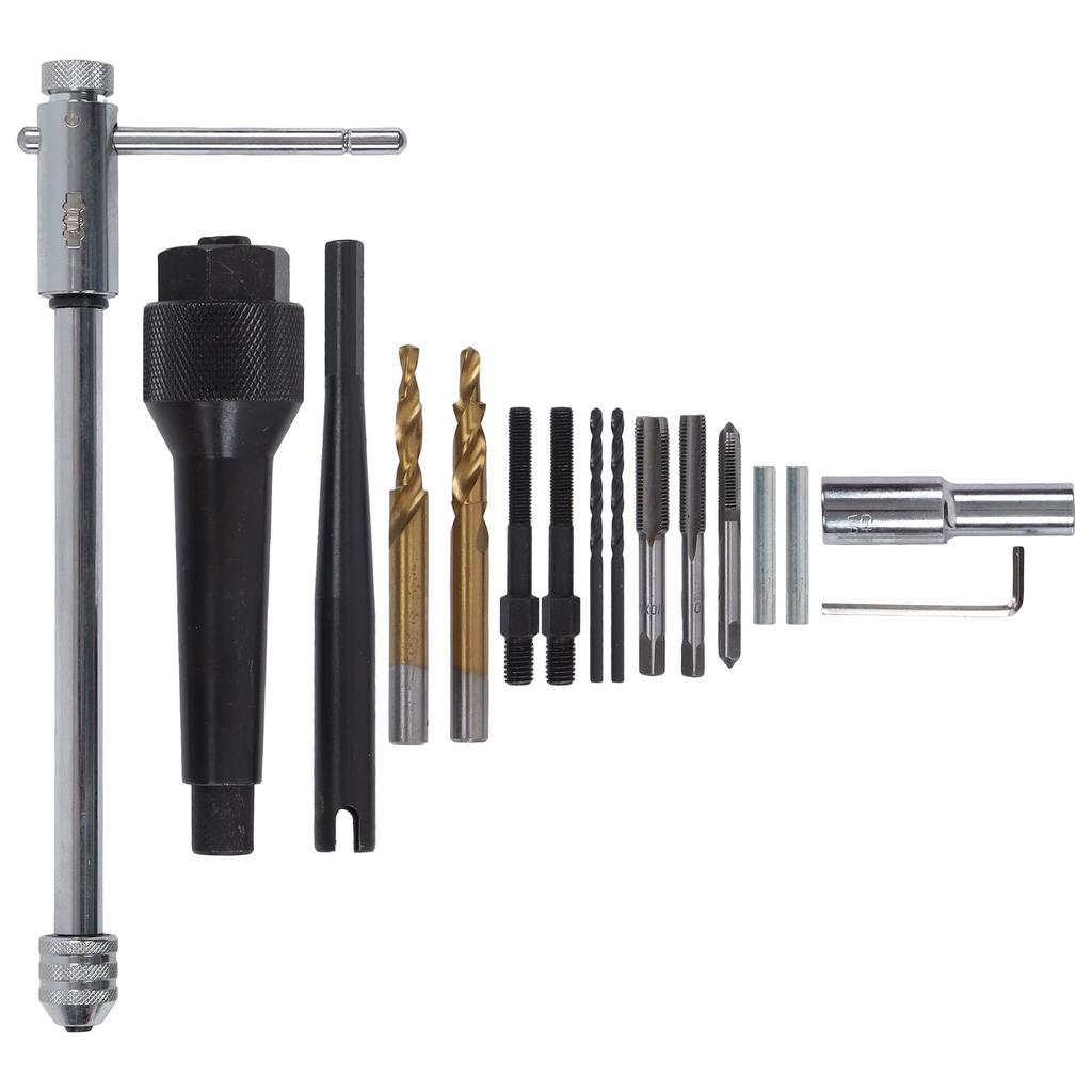 Glow Plug Removal Tool Puller Bit Adapter Hex Wrench Star Socket Kit for Damaged 8mm 10mm Plugs