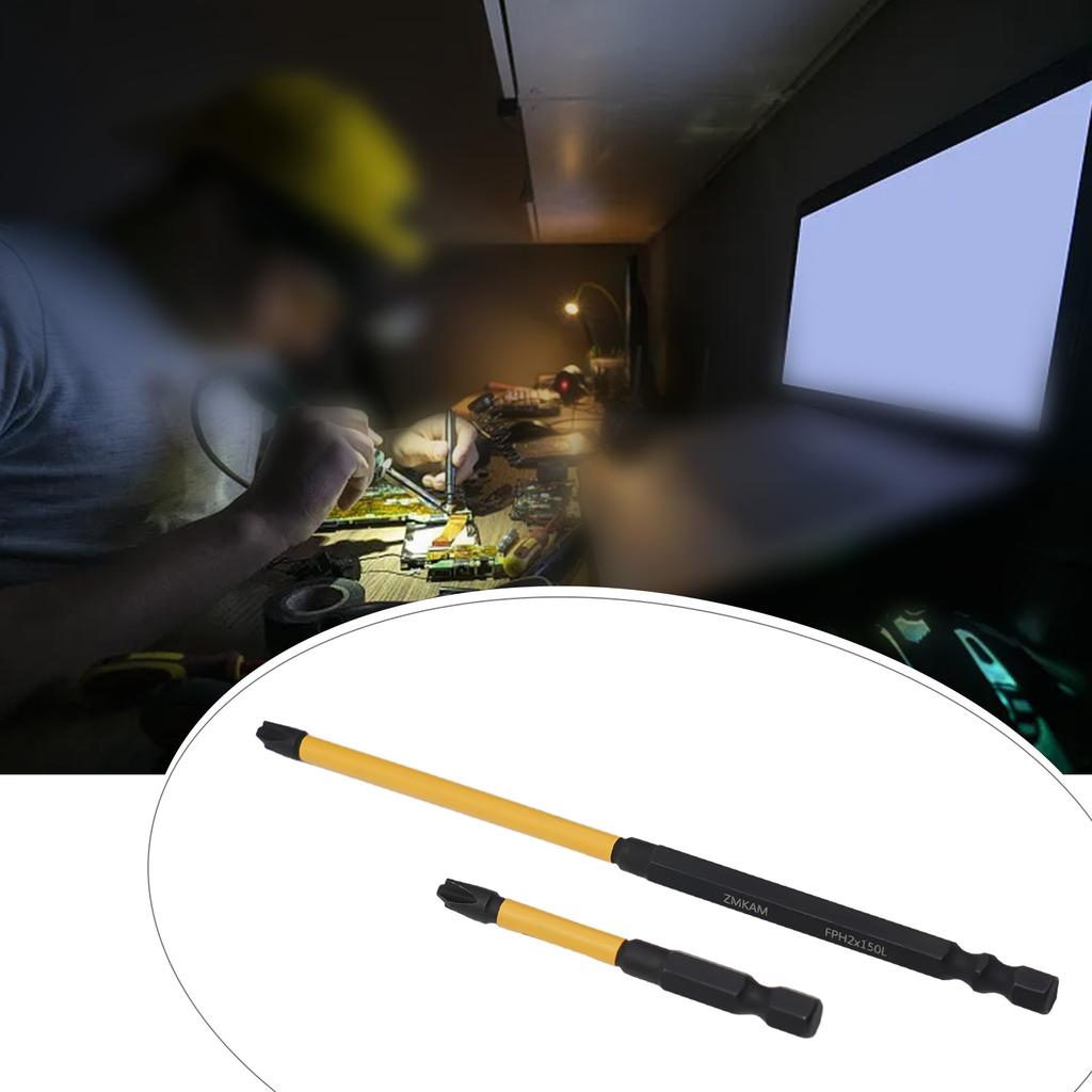 Magnetic Electrician Special Screwdriver Bit Nutdrivers FPH2 FPH2 65 110 150mm Eleven Shaped Screwdriver For Electricians