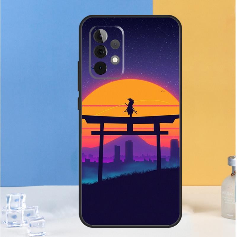 Synthwave 80's Retro Neon vaporwave For Samsung Galaxy A16 A26 A36 A56 A13 A33 A53 A05 A06 A54 A34 A14 A32 A52 A55 A35 A15 Case