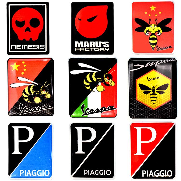 

Piaggio VESPA Spring Sprint 150 GTS300 LX150 Наклейка на автомобиль Декаль Шильдик Model C