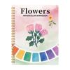 Hot New Flower Watercolor Book: Fun and Colorful Adult Coloring Book for Beginners