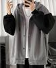 Pangenee Winter Stylish Cold for Everyday Wear Men's Hoodie, Outerwear, Jacket, Jumper, Blouson, Casual, Oversized, Weather, Masculine, Lightweight,