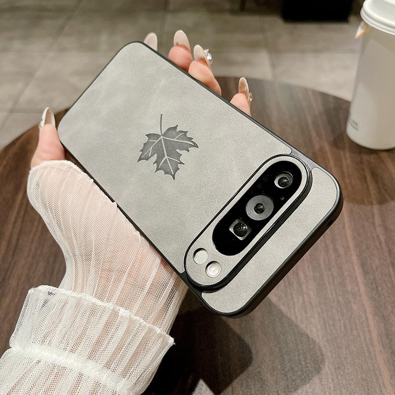 

For Google Pixel 8A 8 ProLuxury Sheepskin Leather Case For Google Pixel 8 Pro Bumper Shockproof Back Cover For Pixel 8 Cases For Pixel 8