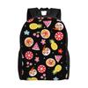 3D Printing Anpanmans Backpack for Girls Boys Cartoon School College Travel Bags Women Men Bookbag Fits 15 Inch Laptop