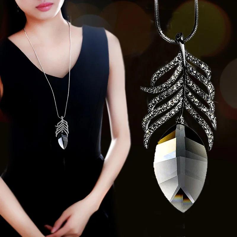 Classic Geometric Irregularity Pendant Long Necklace for Women New Sweater Accessories Cute Gifts Hip Hop Jewelry