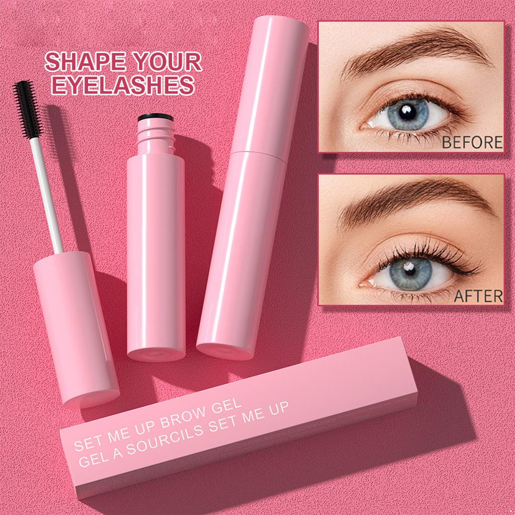 Long-Wearing Water-Resistant Brow Gel – 3g Clear Styling Formula with Fine-Tip Brush for Precise Application
