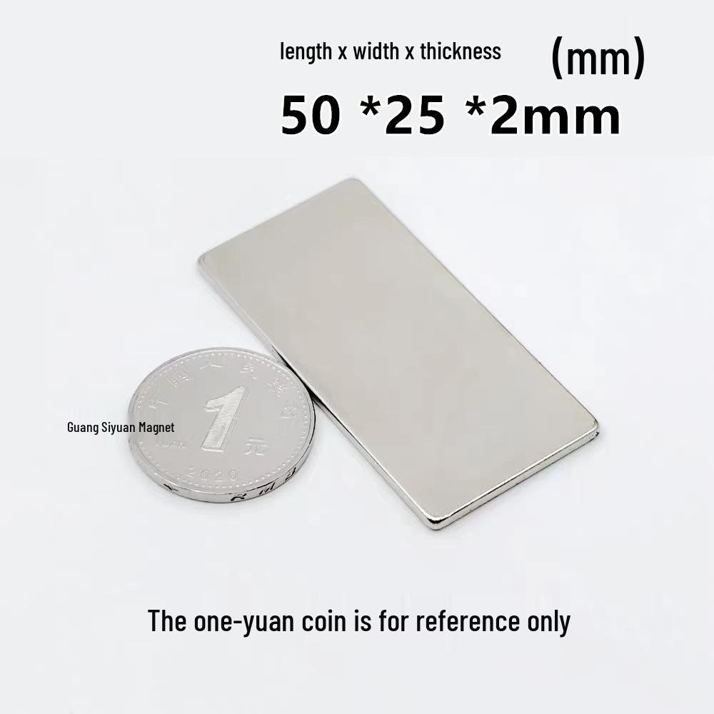 N52 Super Strong Neodymium Iron Boron Magnet, Rectangular 25x30x100mm, Permanent Magnetic Steel Sheet.