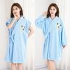 Thickened Bath Towel Coral Velvet Shower Robe New Kimono Robe
