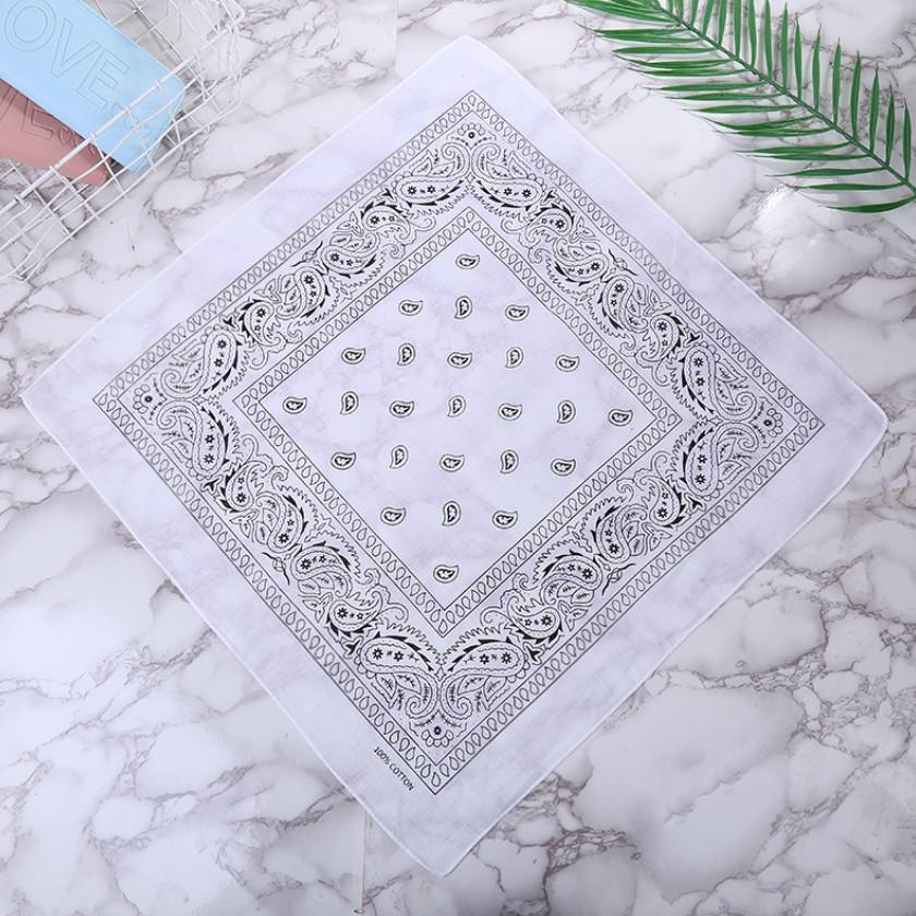 Neue Stirnbänder Unisex Baumwolle Bandana Kopftuch Headwraps für Frauen Designer Kopfbedeckung Doppelseitiges Stirnband Herren Masken Gesichtsschal