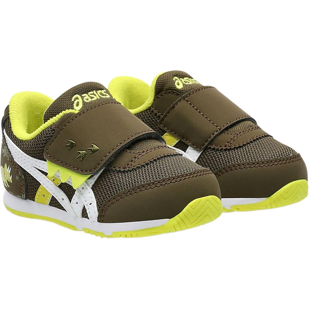 Asics Idaho Baby Dinosaur Series Comfortable Lightweight Growth Protection Soft Sole Baby Sneaker Green 1144A392-300