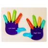 Palm Feet Busy Board Early Learning Educational Toys Puzzles Toddlers Gifts Wood Cognitive Montessori Toys for Children Kids