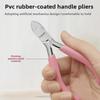 5-Inch Needle Nose, Round Nose, and Electrician Wire Stripping Pliers - Perfect for Handmade DIY Jewelry and Wiring Projects.
