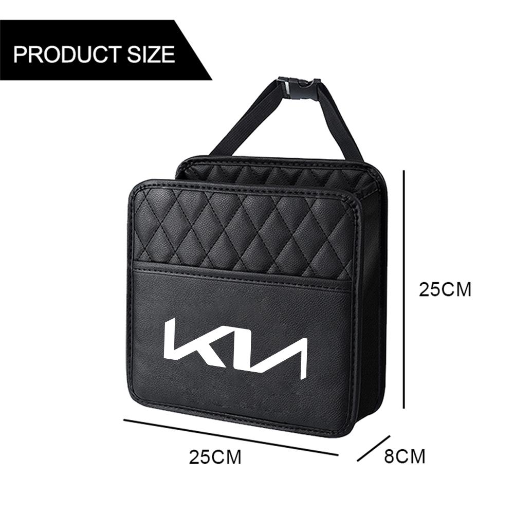 Zadní organizér do auta na sedadlo Úložná taška do auta Víceúčelová kapsa pro KIA Sportage Picanto Rio Ceed Cerato Soul Sorento Cadenza Forte K9