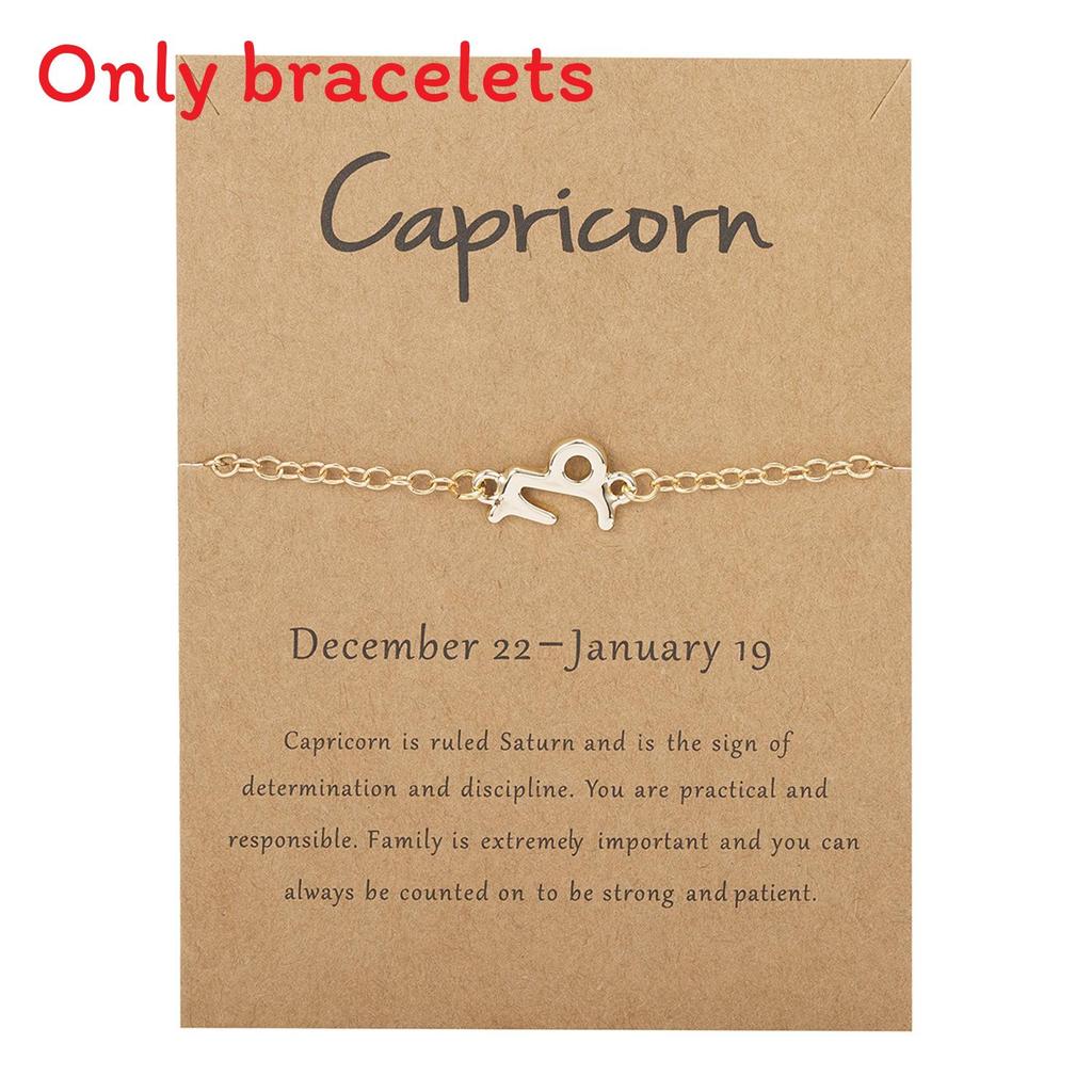 Unisex Zodiac Symbol Chain Jewelry With Alloy Material For Travel Souvenir And Personal Gift