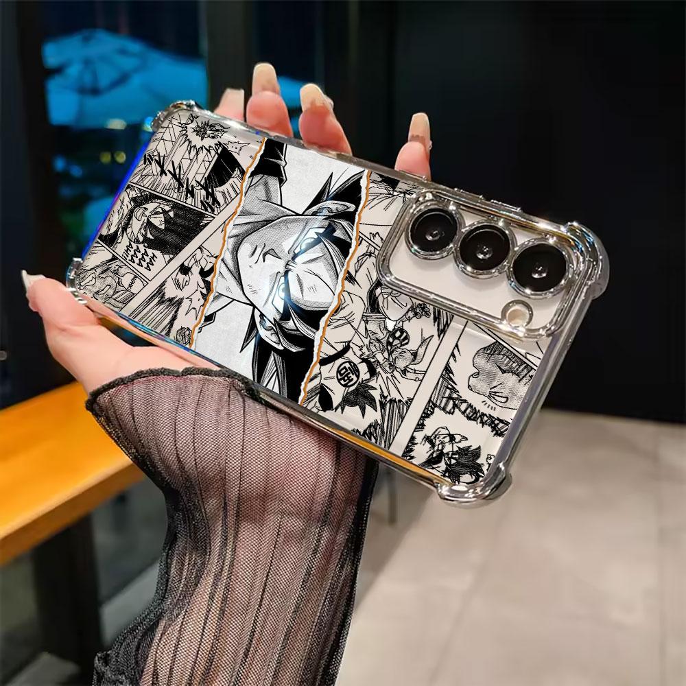 Custodia Manga Dragons Balls Per Telefono Galaxy S26Ultra DBZ Per Samsung S26 S25 S24 S23 S21 Ultra S20 FE S25 Plus 5G Cover Morbida