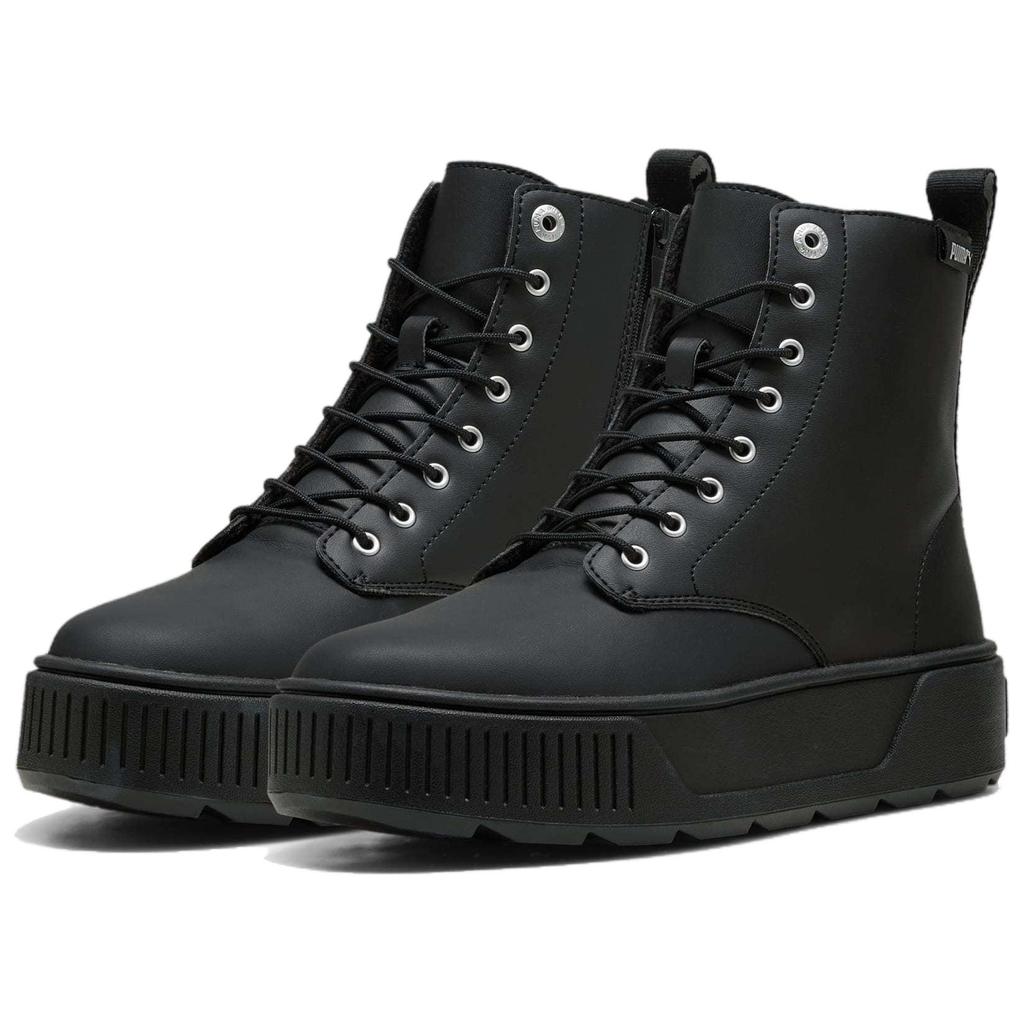 Puma Karmen Fashion Casual Comfortable Versatile Ankle Boots Women Ankle Boots Black 400883-01