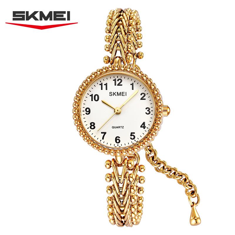Skmei Quartz Watch for Women 3bar Waterproof Date Stainless Steel Business Fashion Casual Women's Watch 2548