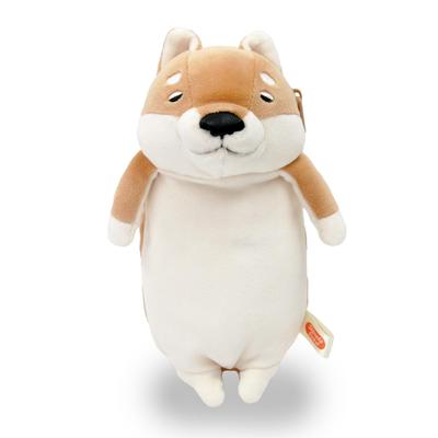 Shinada Global Mochi Serie Mochi Hund Mochi Stiftetasche Brauner Shiba Inu 9 x 8 x 18cm Stiftetasche Hund Tier MPIN-0180R