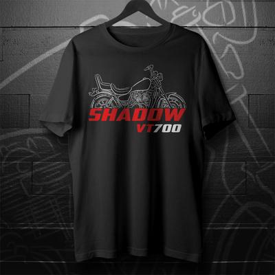 Honda VT700 1984-1987 - Motorrad T-Shirt für Fahrer