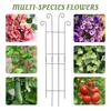 2pack Durable Metal Garden Trellis For Climbing Plant Easy Assembly Space Saving Design For Balcony Patios