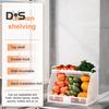Obstkorb-Aufbewahrungsregal, große Kapazität, starke Tragfähigkeit, verdickter, hohler, stapelbarer Obst- und Gemüsekorb, Arbeitsplatten-Organizer