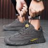 Men's Anti-slip Labor Shoes Autumn Outdoor Comfortable Wear-resistant Work Shoes Mens Fashionable Low-top Casual Flat Shoes 2024
