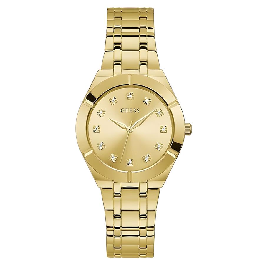 

Guess Gold Stainless Steel Strap Women s Quartz Watch - GW0114L2