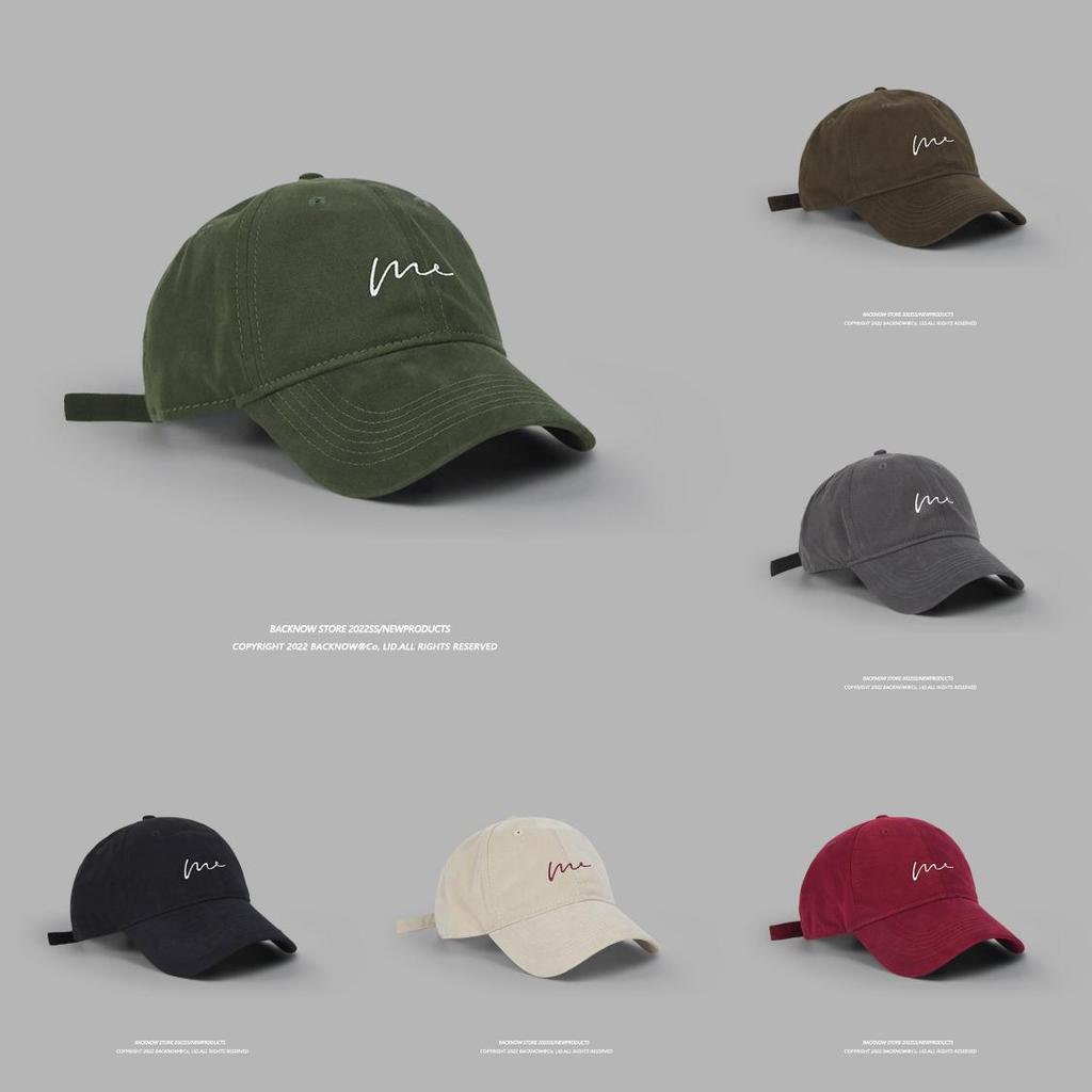 Baseball Cap For Men Women With Embroidered Letters Casual Sunshade Adjustable Cotton Hat