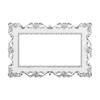 2 Size Colorful Light Switch Rose Lace Resin Single and Double Surround Socket Plate Wall Sticker Cover Frame Decor