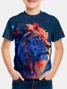 Children's Clothing Boys Child -shir Cool Lion 3d Print T Shirt T-shirty T-shirt for a Boy Top Shirts Short Sleeve Tops Clothes