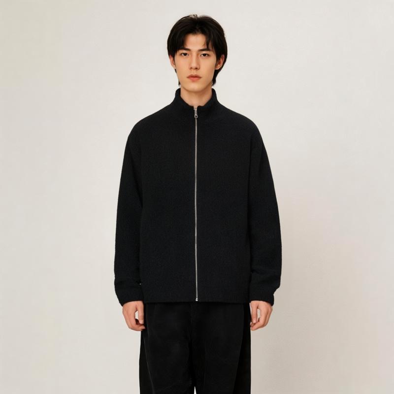 Stussy Full Zip Brushed Merino Sweater 117248