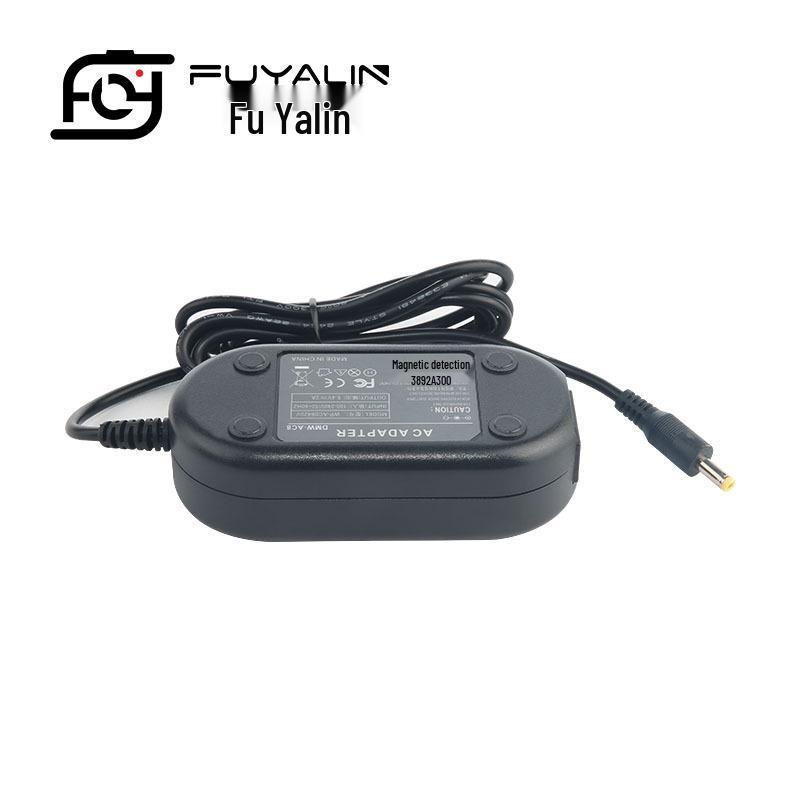AC8+DCC8 Power Adapter for Panasonic GX8, G7, G5, GH2, GH2K, and GH2S (BLC12 Compatible).