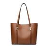 Bolsa Tote Moderna e Minimalista, Bolsa de Ombro de Grande Capacidade, Bolsa Tote Retrô, Bolsa de Mão Feminina, Bolsa de Ombro Casual para Compras