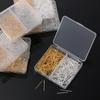 400pcs/Box 20mm Flat/Eyes/Ball Head Pins Needles Headpins Connector for Earrings Bracelet Pendant Jewelry Making Accessories