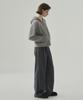 Deuloupisumeon Lottie Two-Way Knit Zip-Up Hoodie [M.Grey]