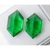 Natural Green Tourmaline Loose Gemstone Fancy Shape 18 Ct Certifeid Pair October Birthday Birthstone