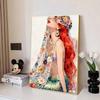 Disney 5D DIY Diamond Painting Ariel Watercolor Illustration, Embroidery Mosaic Cross Stitch Home Decor Gifts  Crafts