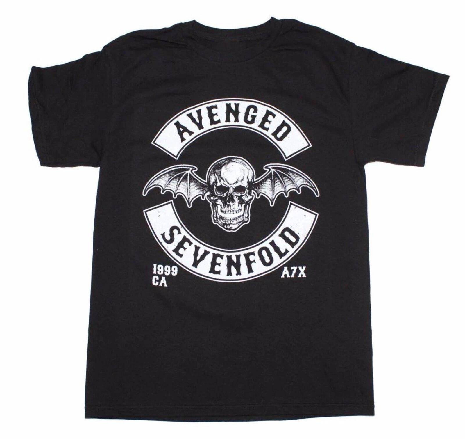 AVENGED SEVENFOLD cd lgo DBAT 1999 CA Official SHIRT LRG New hail king nightmare XL