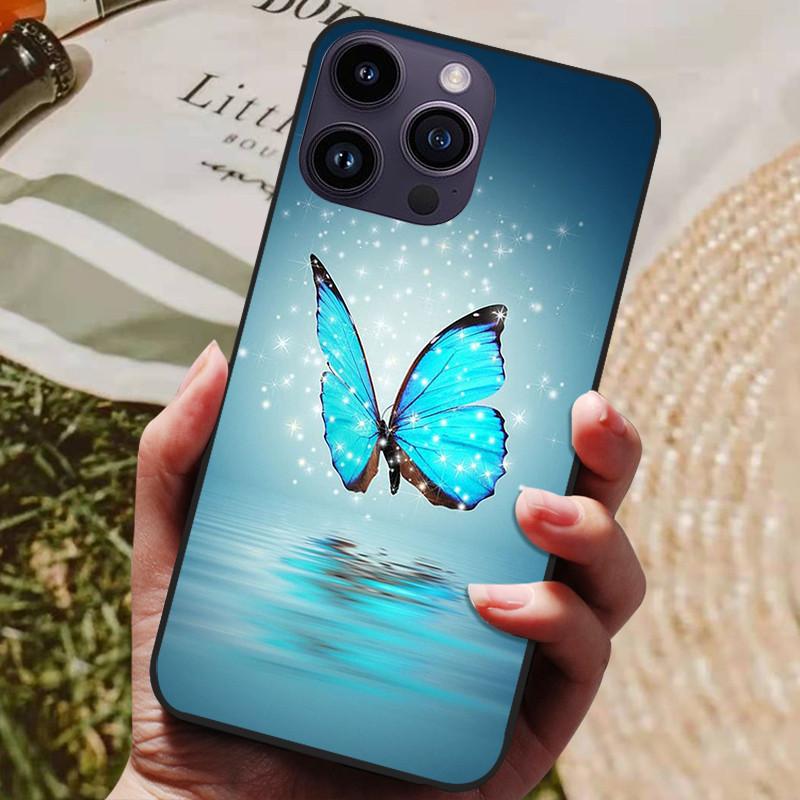 For iPhone 15 Pro Max Case Soft Silicone Coque For iPhone 15 Plus Cover TPU Fundas Protective For iPhone15 Pro Max 15Pro Case