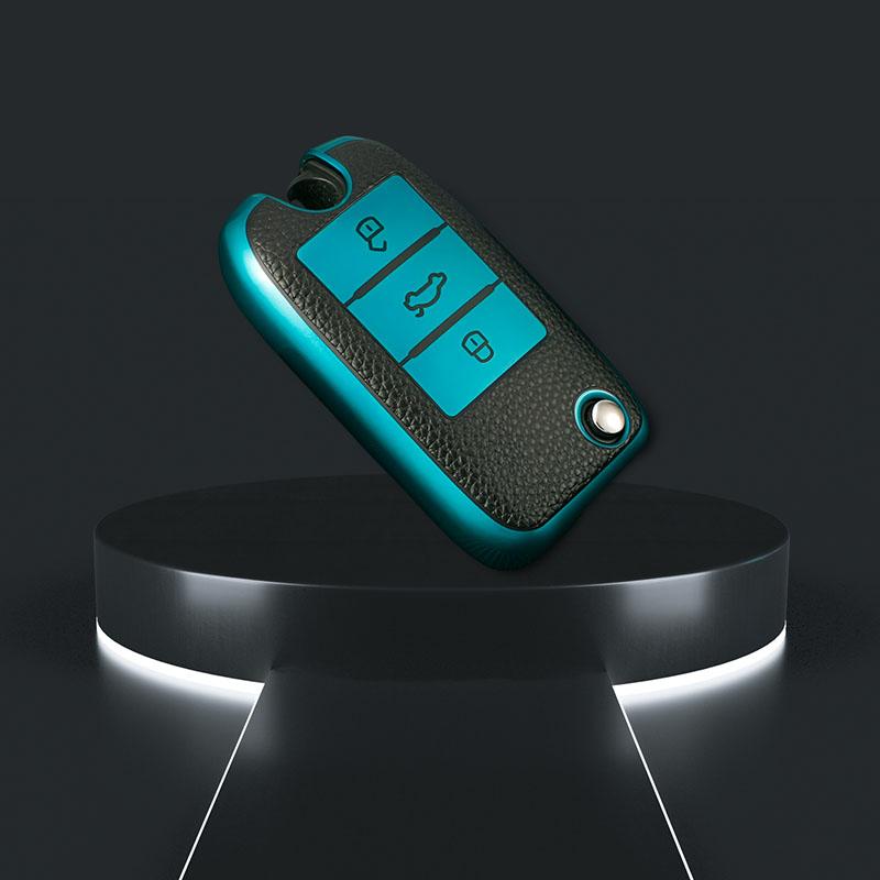 3 Buttons TPU Leather Car Remote Key Case Cover Shell Fob Bag For Roewe RX5 MG3 MG5 MG6 MG7 MG ZS GT GS 350 360 750 Accessories