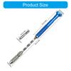 Pin Vise Hand Drill Set Semi Automatic Spirals Hand Drill Rotary Tool Twist Drill Bits for Resin Electronics Crafting