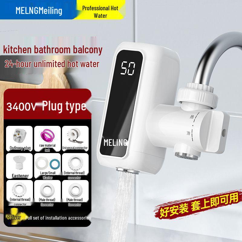 Midea Instant Hot & Cold Electric Water Heater Faucet for Kitchen