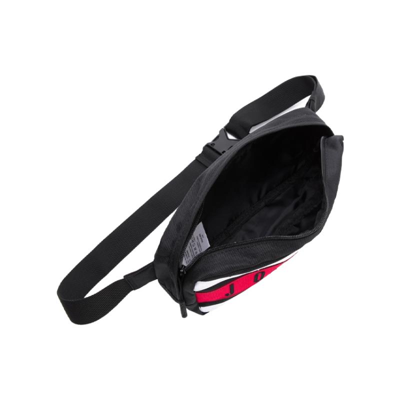 Jordan Polyester Sling Bag, Crossbody Bag, Fanny Pack Regular Unisex Black Jordan 9A0300-KR5