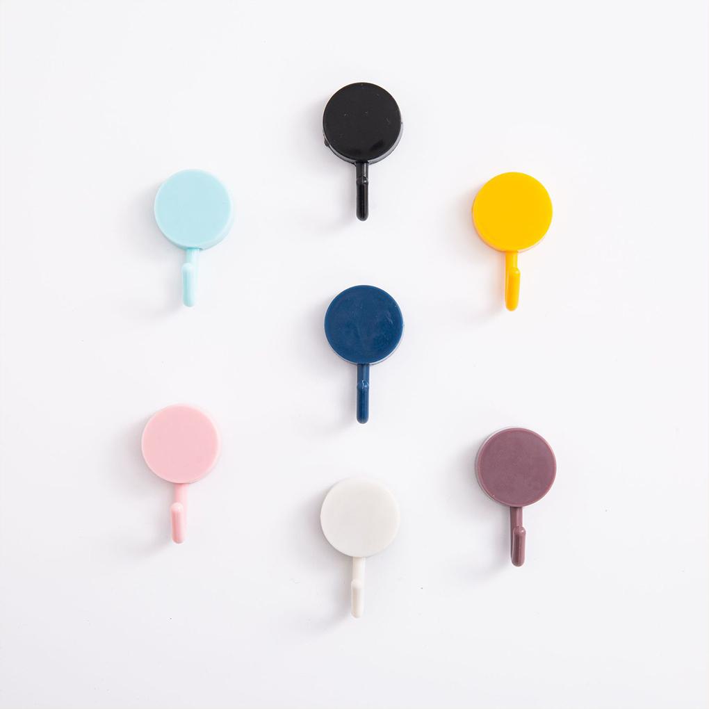 10 Stück Wandhänger Hängender Selbstklebender Aufbewahrungshaken Stanzfrei Heimorganisation Schlüsselhalter Schlafzimmer Schalorganisator