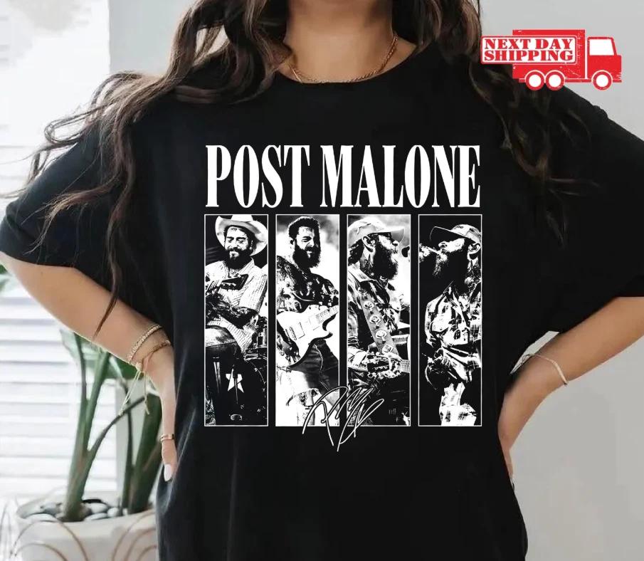 Vintage Post Malone Shirt, Malone Rap Music Shirt 4XL